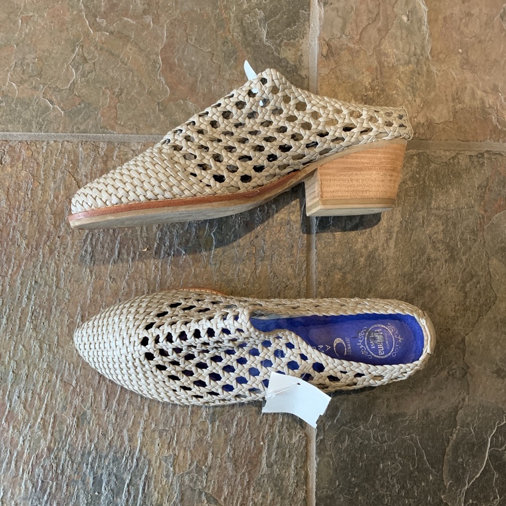 Jeffrey Campbell woven mule